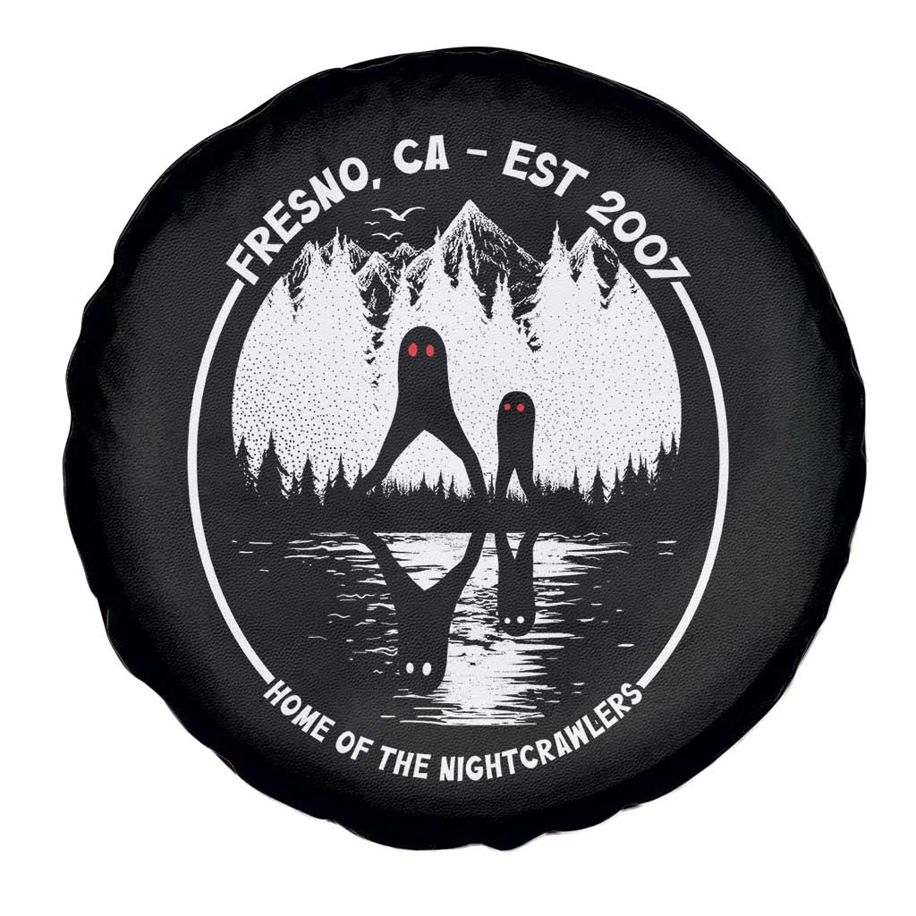Home Of The Fresno Nightcrawlers Spare Tire Cover California Cryptid Hunter TS12 Print Your Wear