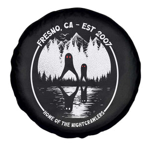 Home Of The Fresno Nightcrawlers Spare Tire Cover California Cryptid Hunter TS12 Print Your Wear