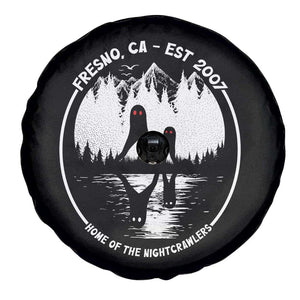 Home Of The Fresno Nightcrawlers Spare Tire Cover California Cryptid Hunter TS12 Print Your Wear
