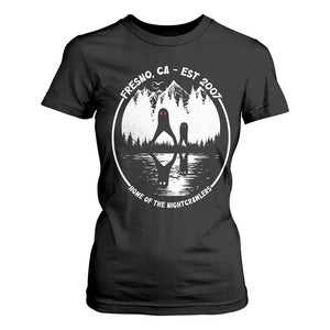 Home Of The Fresno Nightcrawlers T Shirt For Women California Cryptid Hunter TS12 Black Print Your Wear