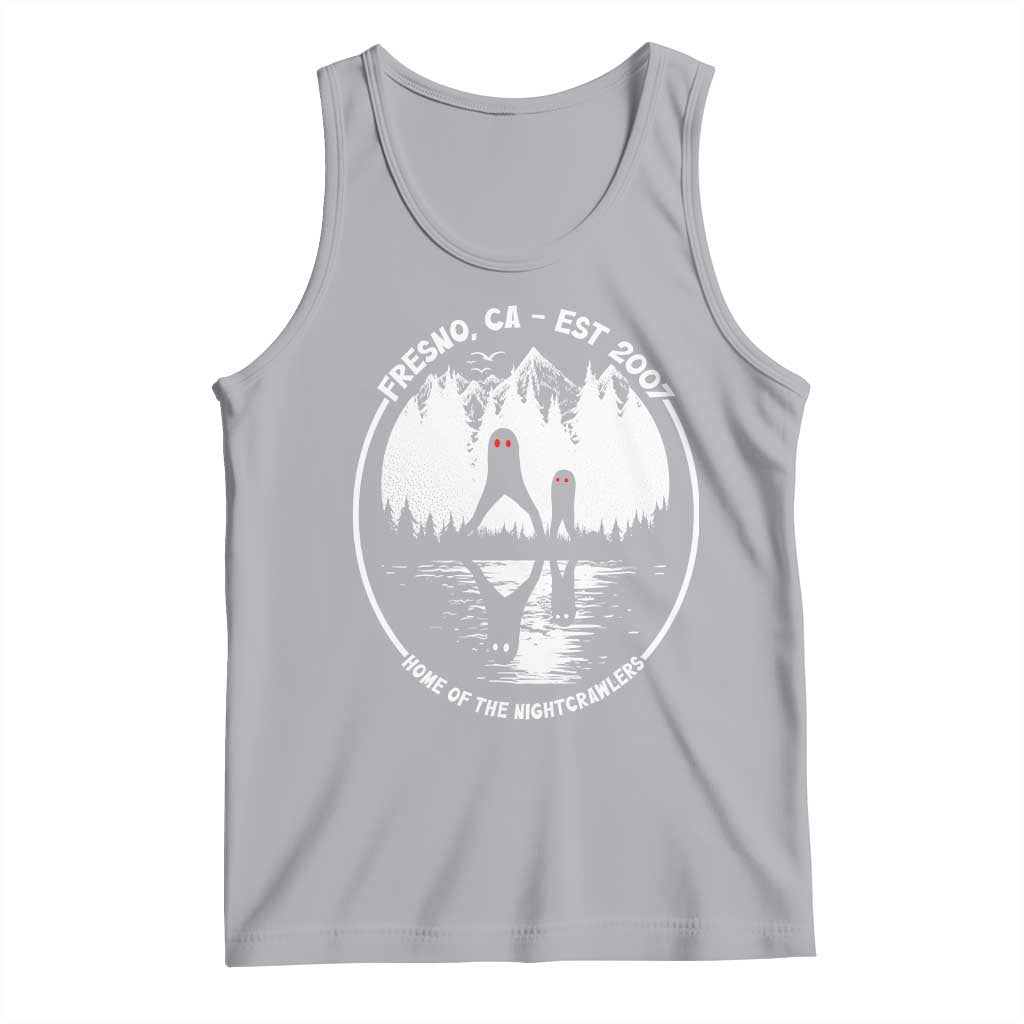 Home Of The Fresno Nightcrawlers Tank Top California Cryptid Hunter TS12 Athletic Heather Print Your Wear