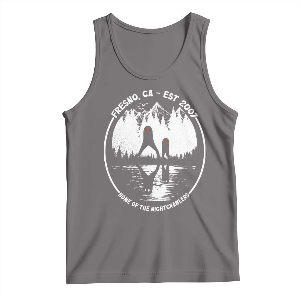 Home Of The Fresno Nightcrawlers Tank Top California Cryptid Hunter TS12 Deep Heather Print Your Wear