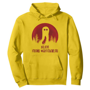 Believe In Fresno Nightcrawlers Hoodie California Cryptid Hunter Gift TS12 Daisy Print Your Wear