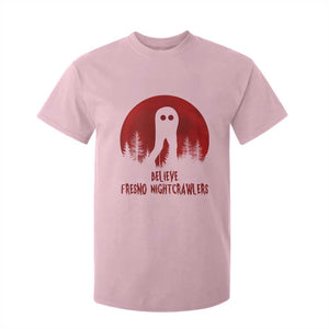 Believe In Fresno Nightcrawlers T Shirt For Kid California Cryptid Hunter Gift TS12 Light Pink Print Your Wear