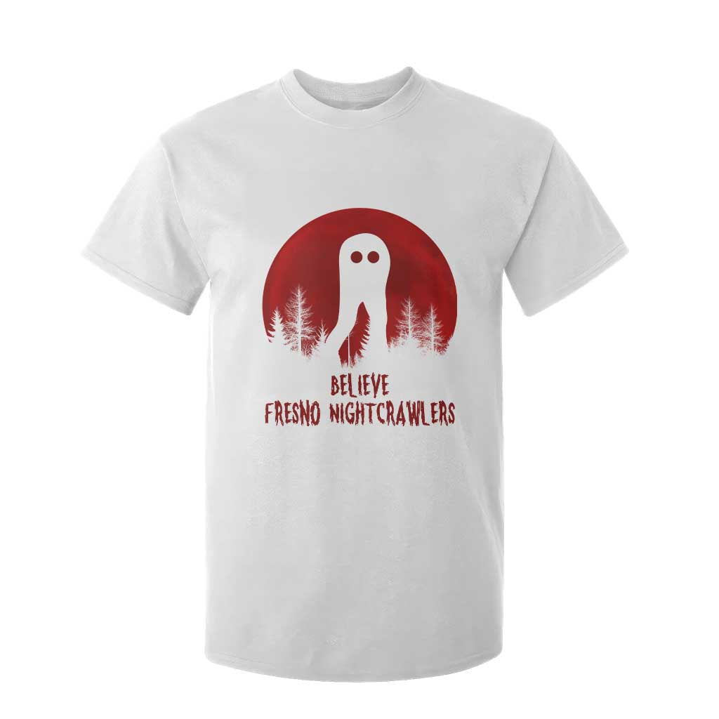 Believe In Fresno Nightcrawlers T Shirt For Kid California Cryptid Hunter Gift TS12 White Print Your Wear