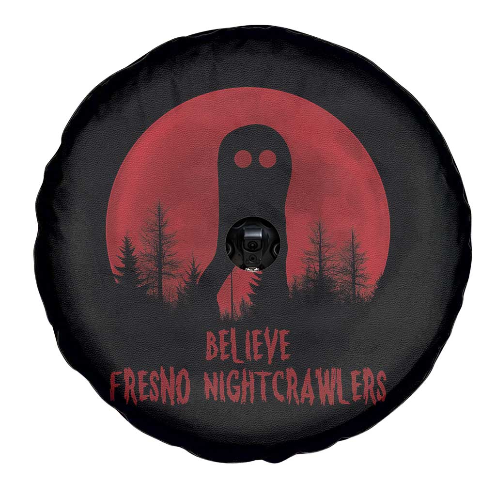 Believe In Fresno Nightcrawlers Spare Tire Cover California Cryptid Hunter Gift TS12 Print Your Wear