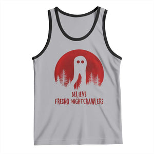 Believe In Fresno Nightcrawlers Tank Top California Cryptid Hunter Gift TS12 Athletic Heather Black Print Your Wear