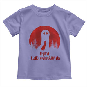 Believe In Fresno Nightcrawlers Toddler T Shirt California Cryptid Hunter Gift TS12 Violet Print Your Wear