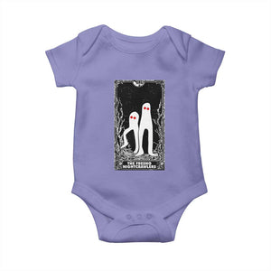 Funny Tarot Card Graphic Fresno Nightcrawlers Lover Baby Onesie Cryptid Gift TS12 Violet Print Your Wear