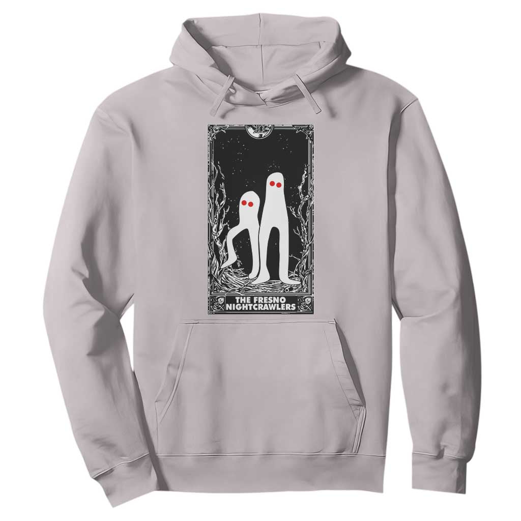 Funny Tarot Card Graphic Fresno Nightcrawlers Lover Hoodie Cryptid Gift TS12 Ice Gray Print Your Wear