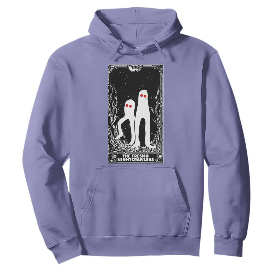 Funny Tarot Card Graphic Fresno Nightcrawlers Lover Hoodie Cryptid Gift TS12 Violet Print Your Wear