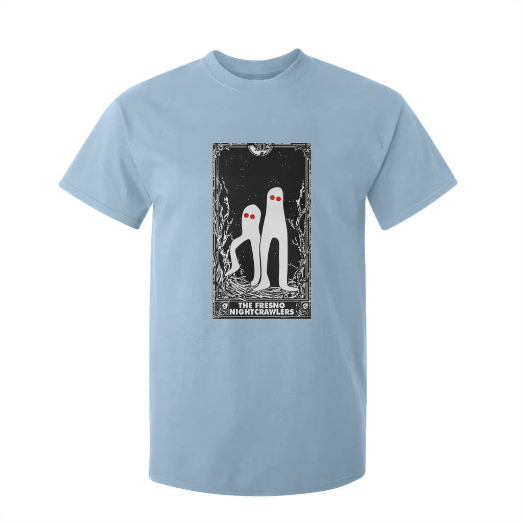 Funny Tarot Card Graphic Fresno Nightcrawlers Lover T Shirt For Kid Cryptid Gift TS12 Light Blue Print Your Wear