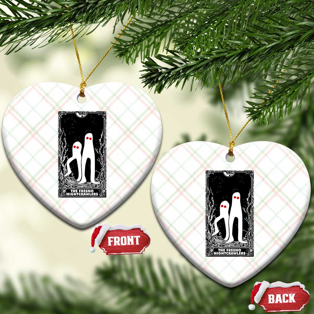 Funny Tarot Card Graphic Fresno Nightcrawlers Lover Ceramic Ornament Cryptid Gift TS12 Print Your Wear