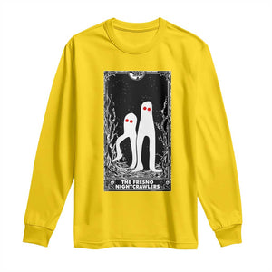 Funny Tarot Card Graphic Fresno Nightcrawlers Lover Long Sleeve Shirt Cryptid Gift TS12 Daisy Print Your Wear