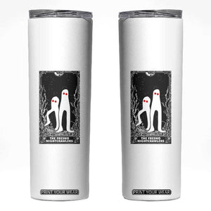 Funny Tarot Card Graphic Fresno Nightcrawlers Lover Skinny Tumbler Cryptid Gift TS12 White Print Your Wear