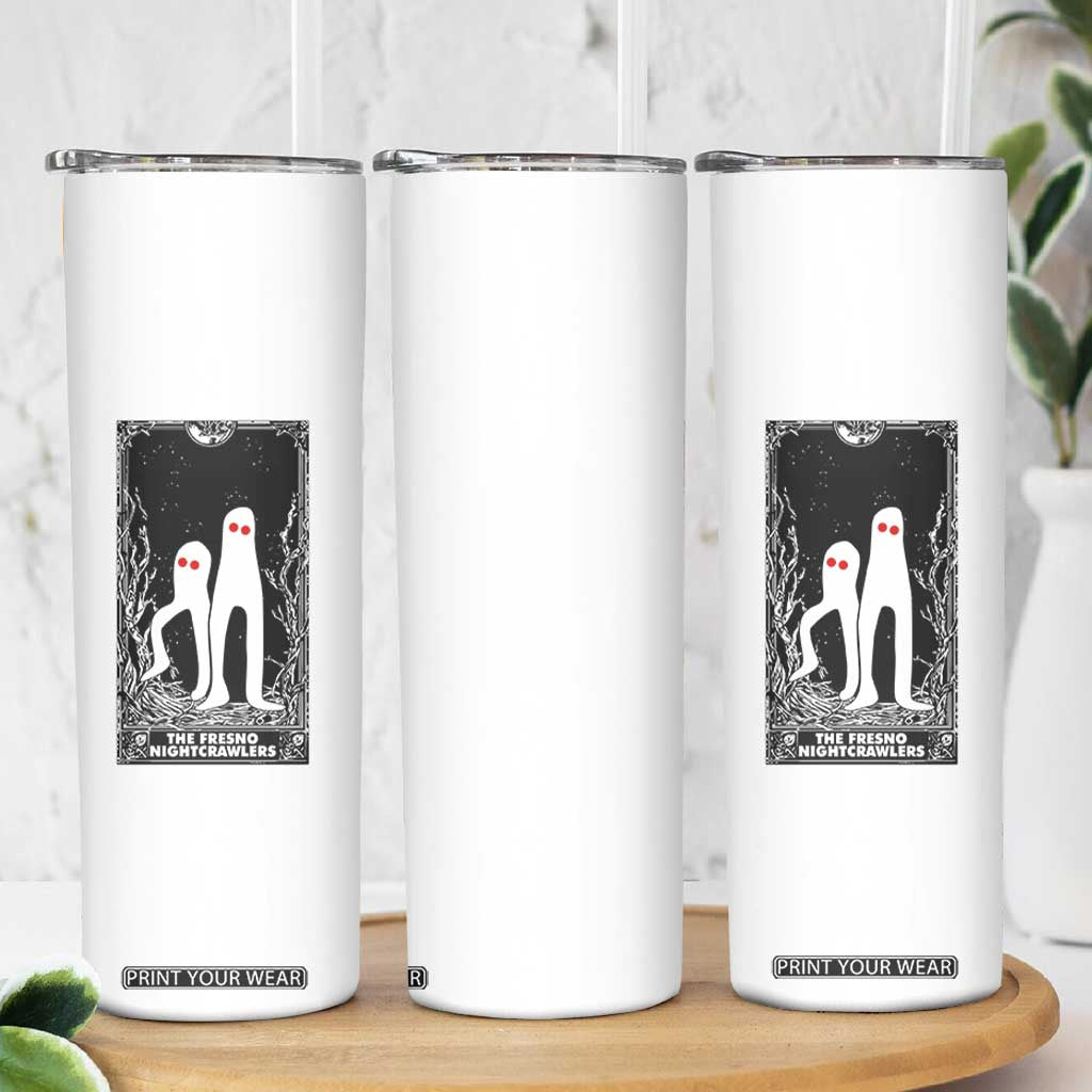Funny Tarot Card Graphic Fresno Nightcrawlers Lover Skinny Tumbler Cryptid Gift TS12 Print Your Wear