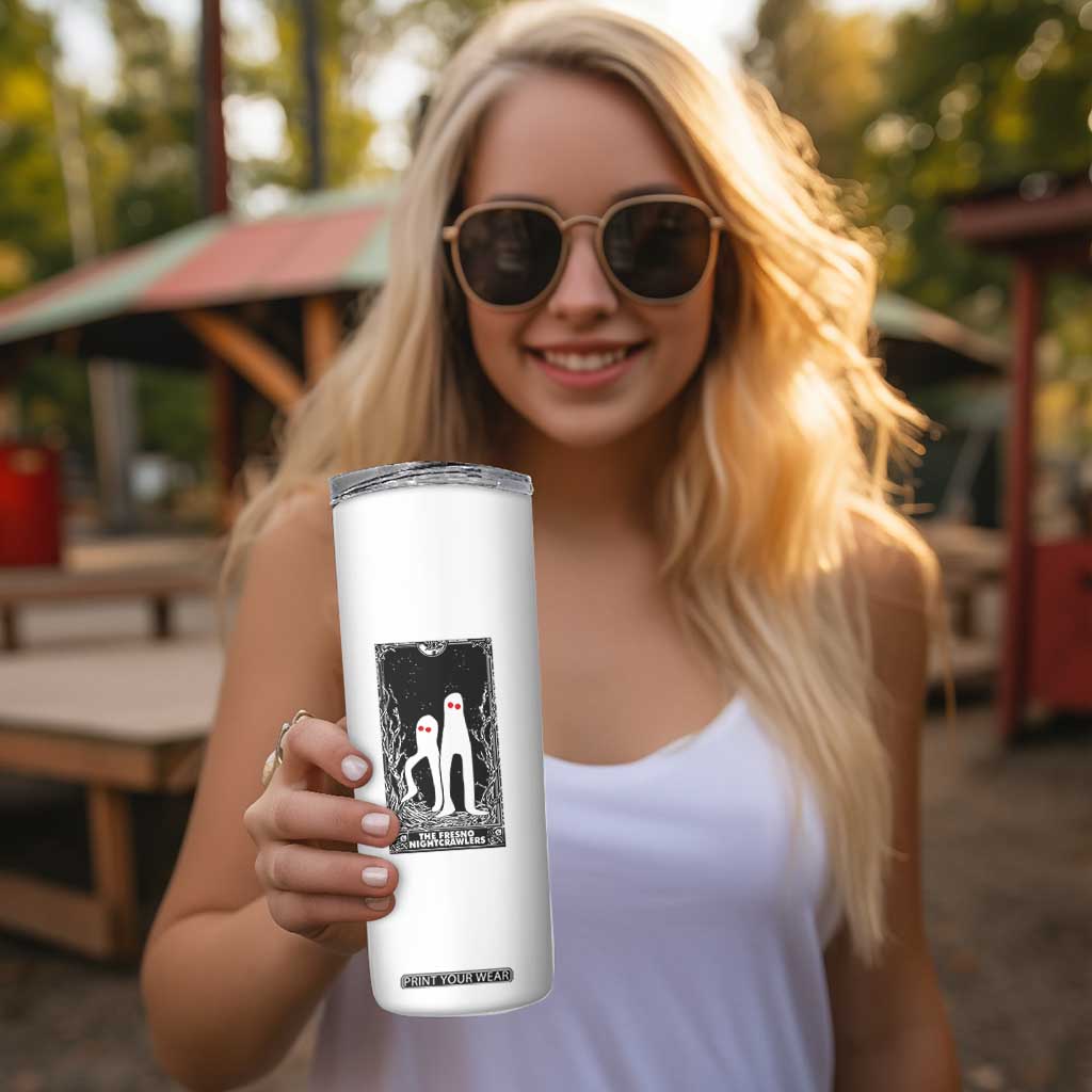 Funny Tarot Card Graphic Fresno Nightcrawlers Lover Skinny Tumbler Cryptid Gift TS12 Print Your Wear