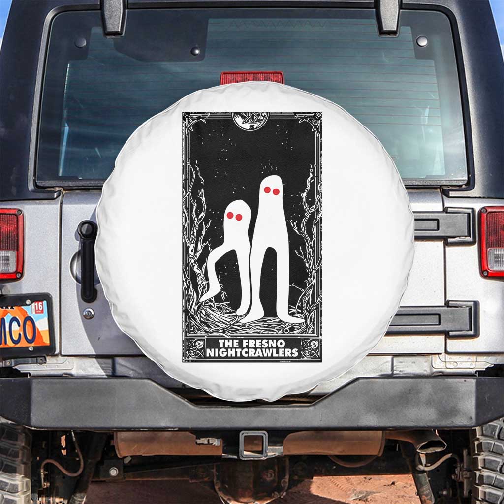 Funny Tarot Card Graphic Fresno Nightcrawlers Lover Spare Tire Cover Cryptid Gift TS12 No hole White Print Your Wear