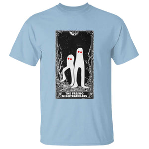 Funny Tarot Card Graphic Fresno Nightcrawlers Lover T Shirt Cryptid Gift TS12 Light Blue Print Your Wear