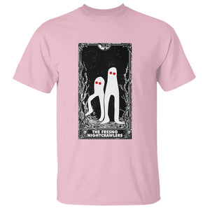 Funny Tarot Card Graphic Fresno Nightcrawlers Lover T Shirt Cryptid Gift TS12 Light Pink Print Your Wear