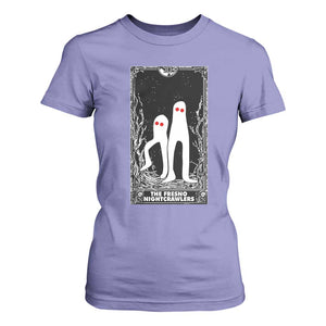 Funny Tarot Card Graphic Fresno Nightcrawlers Lover T Shirt For Women Cryptid Gift TS12 Violet Print Your Wear