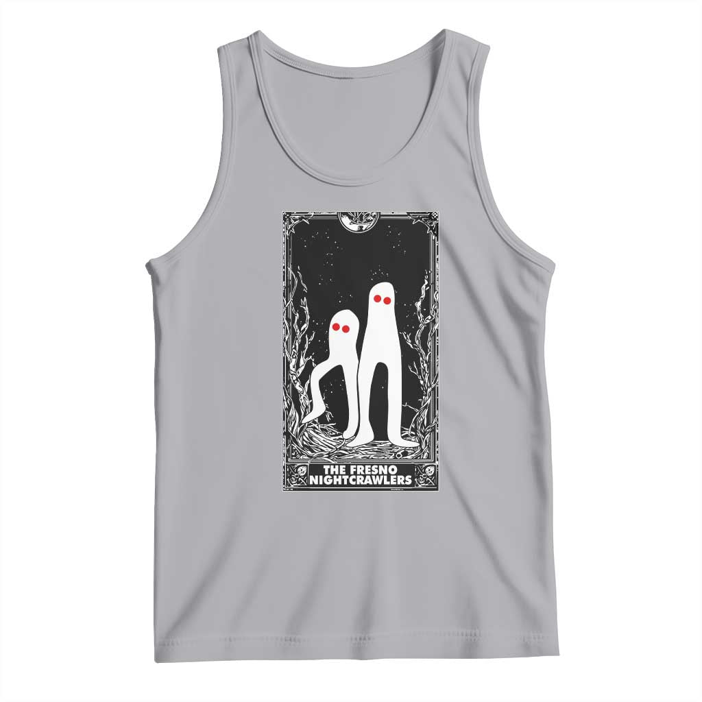 Funny Tarot Card Graphic Fresno Nightcrawlers Lover Tank Top Cryptid Gift TS12 Athletic Heather Print Your Wear