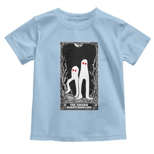 Funny Tarot Card Graphic Fresno Nightcrawlers Lover Toddler T Shirt Cryptid Gift TS12 Light Blue Print Your Wear