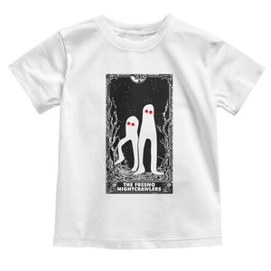 Funny Tarot Card Graphic Fresno Nightcrawlers Lover Toddler T Shirt Cryptid Gift TS12 White Print Your Wear