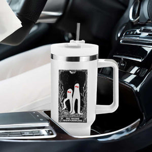Funny Tarot Card Graphic Fresno Nightcrawlers Lover Tumbler With Handle Cryptid Gift TS12 Print Your Wear