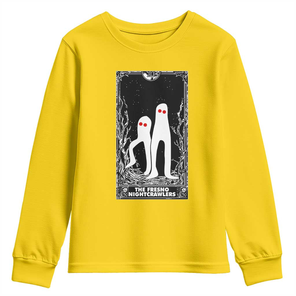 Funny Tarot Card Graphic Fresno Nightcrawlers Lover Youth Sweatshirt Cryptid Gift TS12 Daisy Print Your Wear