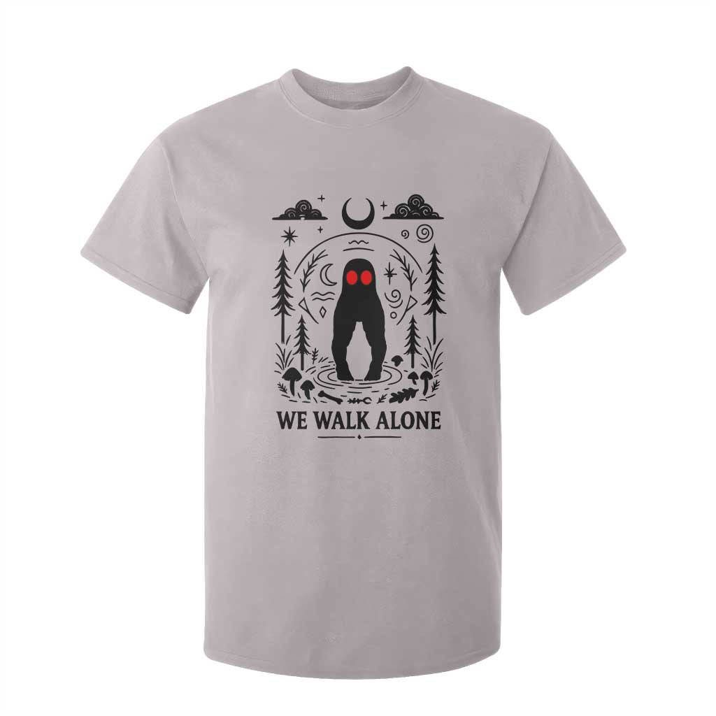 We Walk Alone Fresno Nightcrawler T Shirt For Kid California Cryptid Hunter TS12 Ice Gray Print Your Wear