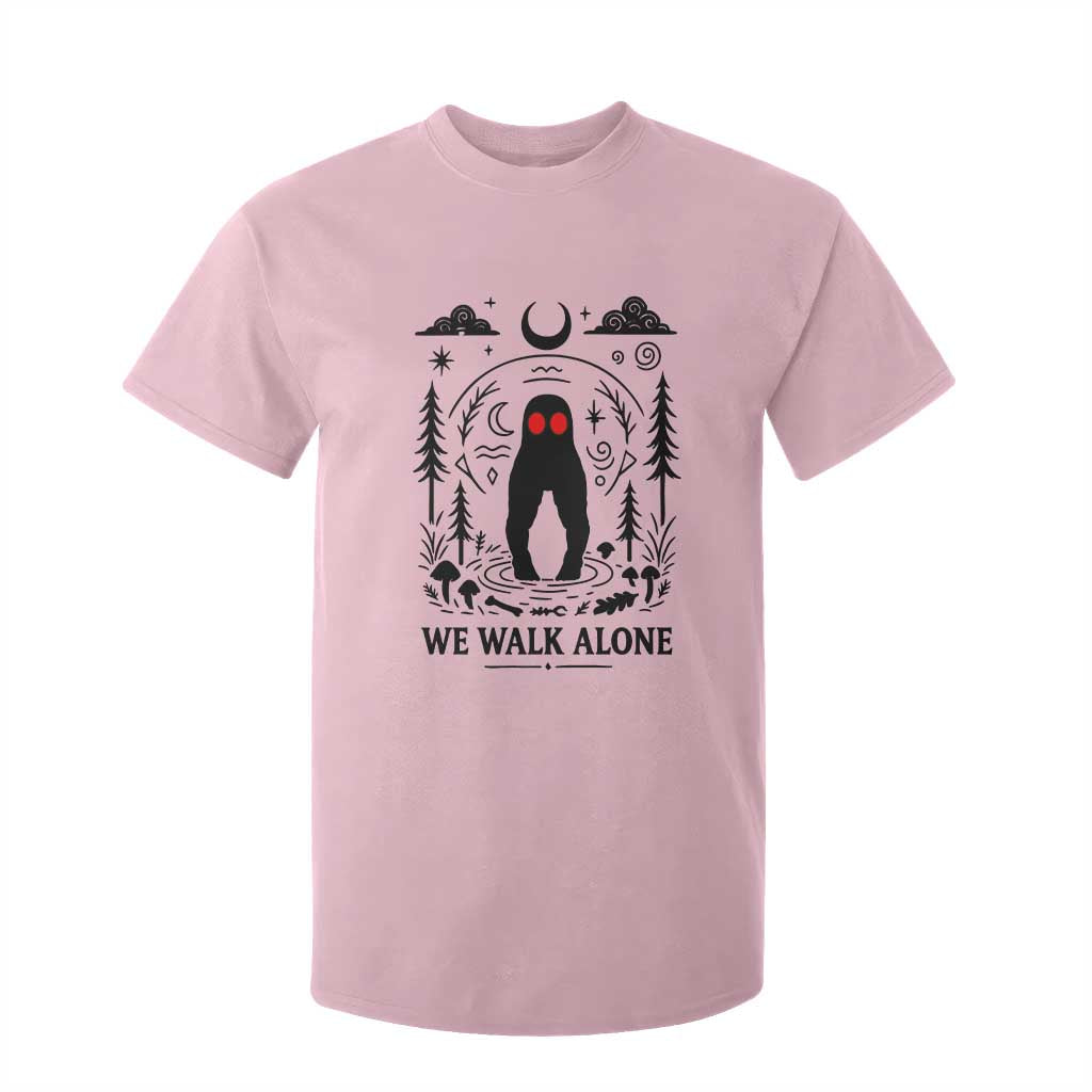 We Walk Alone Fresno Nightcrawler T Shirt For Kid California Cryptid Hunter TS12 Light Pink Print Your Wear
