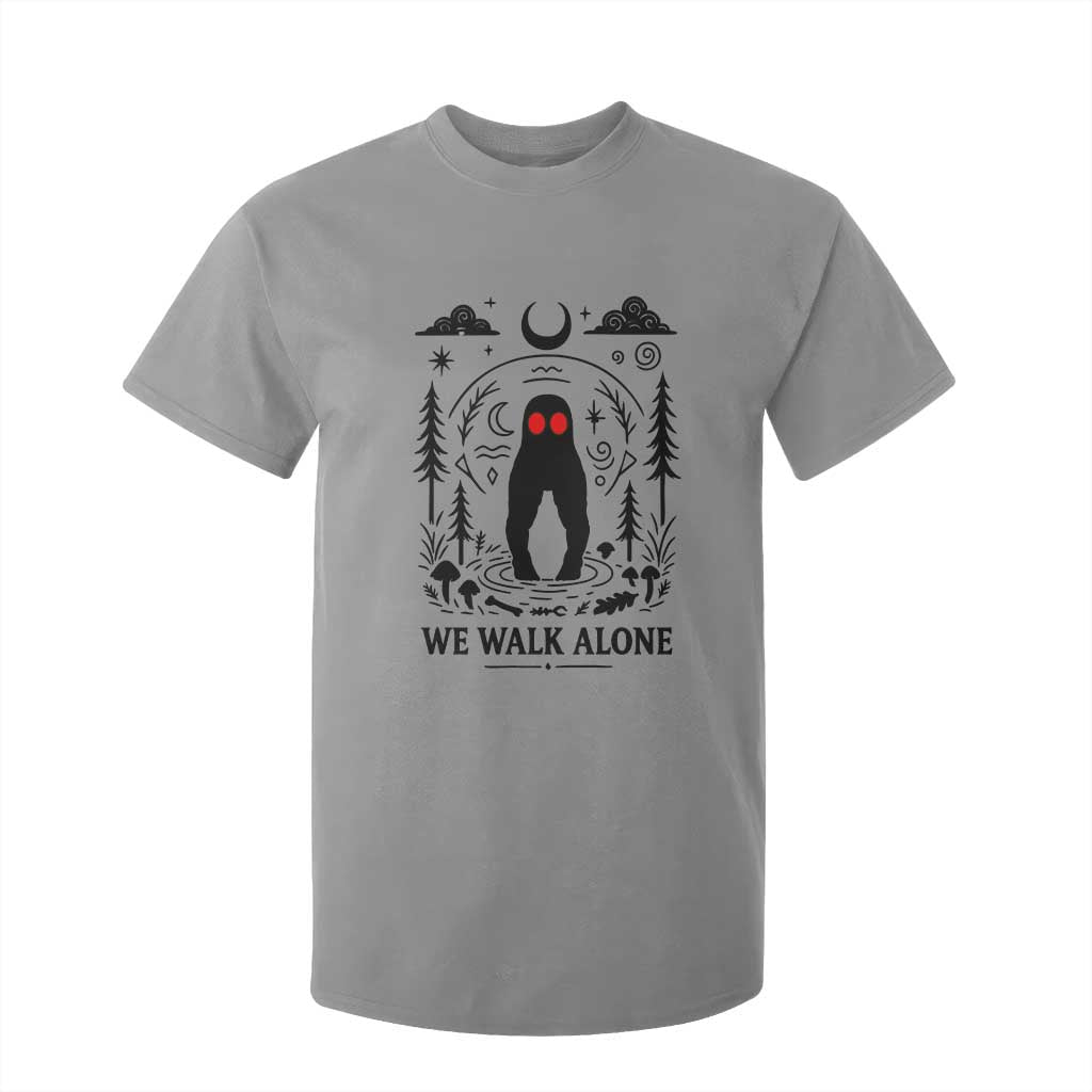 We Walk Alone Fresno Nightcrawler T Shirt For Kid California Cryptid Hunter TS12 Sport Gray Print Your Wear