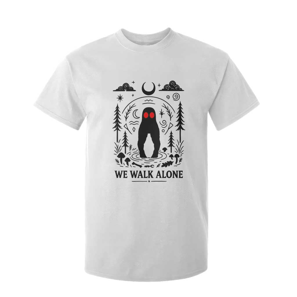 We Walk Alone Fresno Nightcrawler T Shirt For Kid California Cryptid Hunter TS12 White Print Your Wear