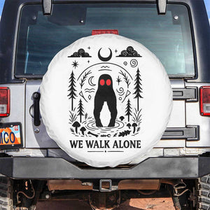 We Walk Alone Fresno Nightcrawler Spare Tire Cover California Cryptid Hunter TS12 No hole White Print Your Wear