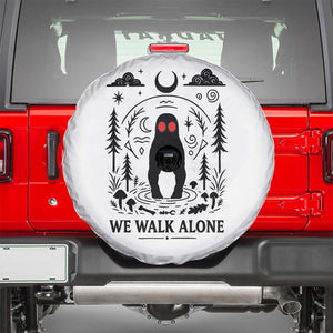 We Walk Alone Fresno Nightcrawler Spare Tire Cover California Cryptid Hunter TS12 White Print Your Wear