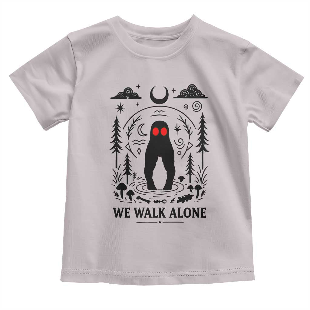 We Walk Alone Fresno Nightcrawler Toddler T Shirt California Cryptid Hunter TS12 Ice Gray Print Your Wear