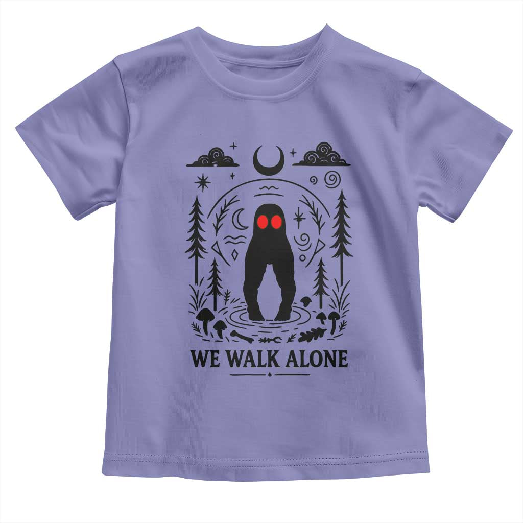 We Walk Alone Fresno Nightcrawler Toddler T Shirt California Cryptid Hunter TS12 Violet Print Your Wear