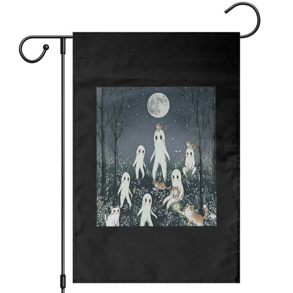 Fresno Nightkittens Nightcrawler Garden Flag Funny Horror Cat Cryptid Lover Gift TS12 White Print Your Wear