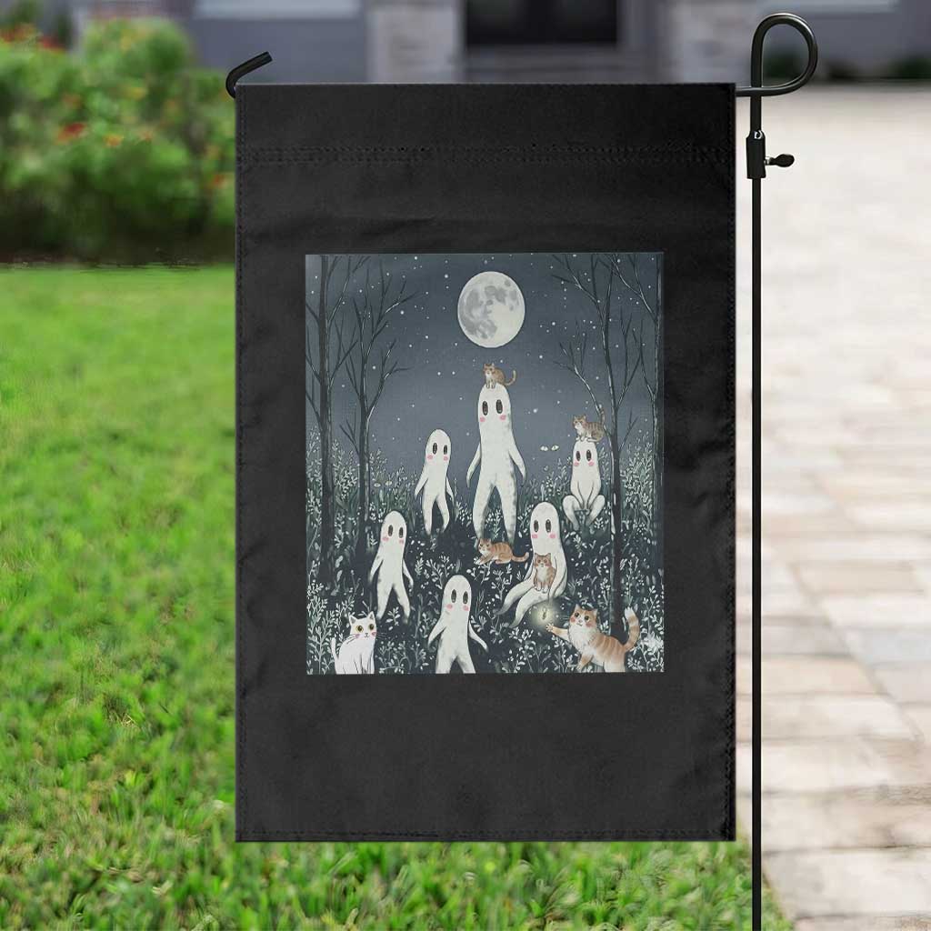 Fresno Nightkittens Nightcrawler Garden Flag Funny Horror Cat Cryptid Lover Gift TS12 Print Your Wear