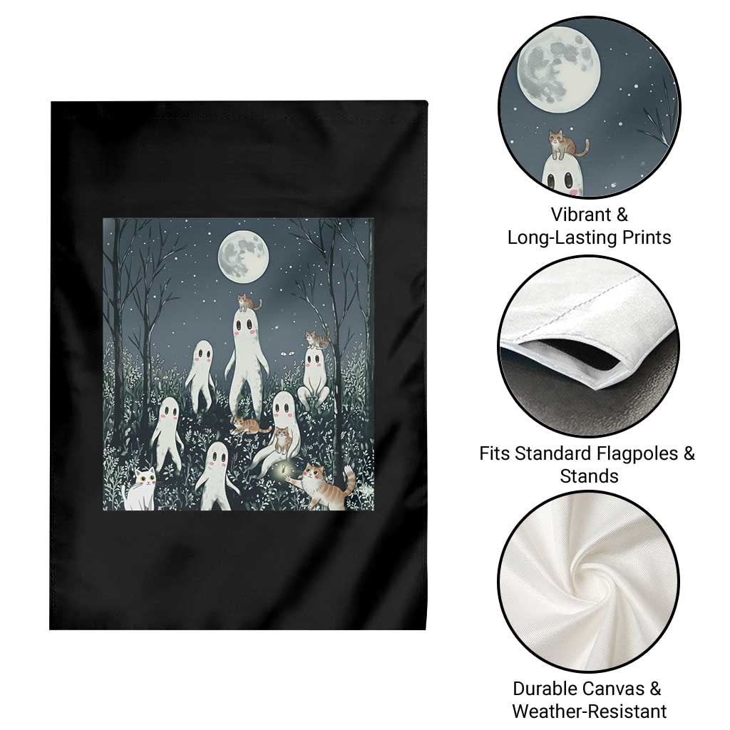 Fresno Nightkittens Nightcrawler Garden Flag Funny Horror Cat Cryptid Lover Gift TS12 Print Your Wear