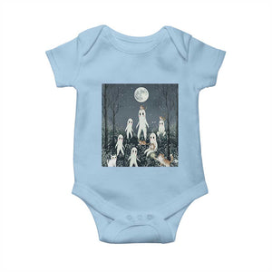 Fresno Nightkittens Nightcrawler Baby Onesie Funny Horror Cat Cryptid Lover Gift TS12 Light Blue Print Your Wear