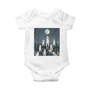 Fresno Nightkittens Nightcrawler Baby Onesie Funny Horror Cat Cryptid Lover Gift TS12 White Print Your Wear