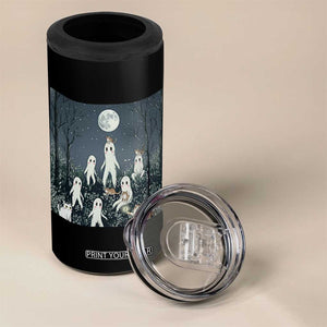 Fresno Nightkittens Nightcrawler 4 in 1 Can Cooler Tumbler Funny Horror Cat Cryptid Lover Gift TS12 Print Your Wear