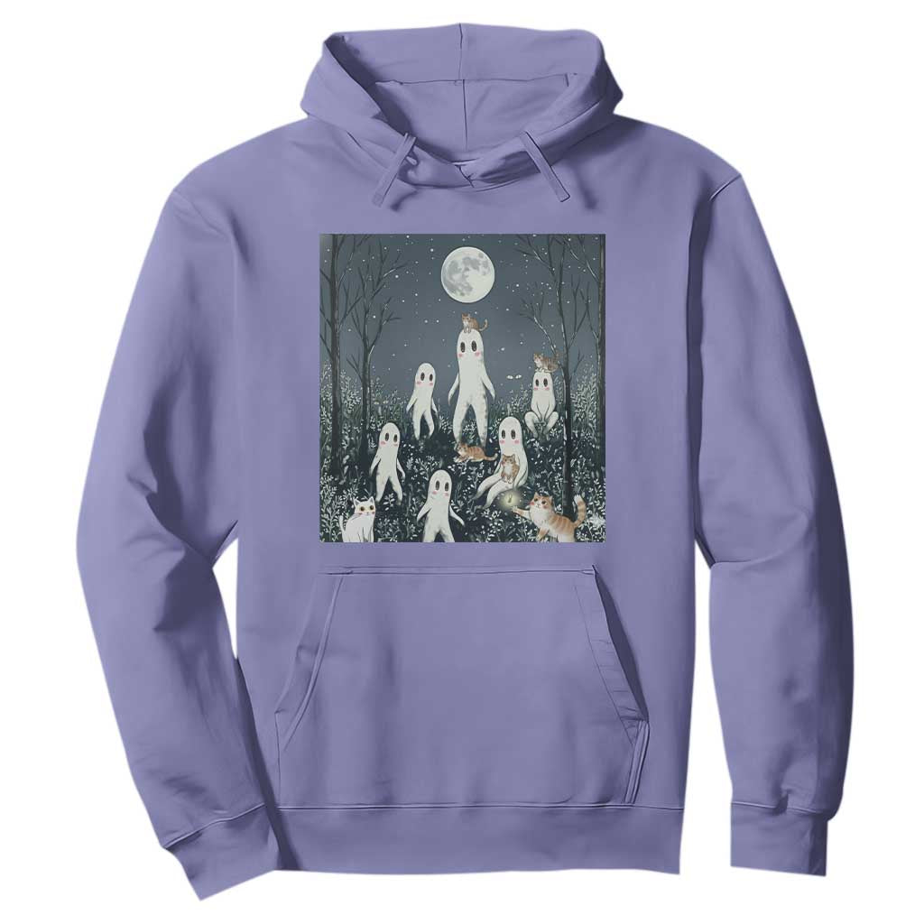 Fresno Nightkittens Nightcrawler Hoodie Funny Horror Cat Cryptid Lover Gift TS12 Violet Print Your Wear
