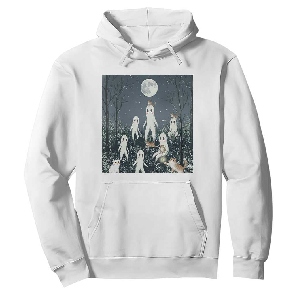 Fresno Nightkittens Nightcrawler Hoodie Funny Horror Cat Cryptid Lover Gift TS12 White Print Your Wear