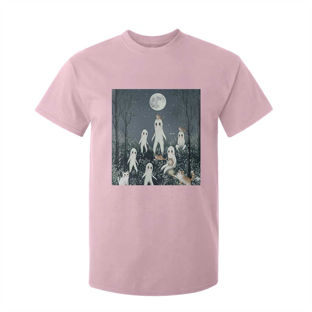 Fresno Nightkittens Nightcrawler T Shirt For Kid Funny Horror Cat Cryptid Lover Gift TS12 Light Pink Print Your Wear