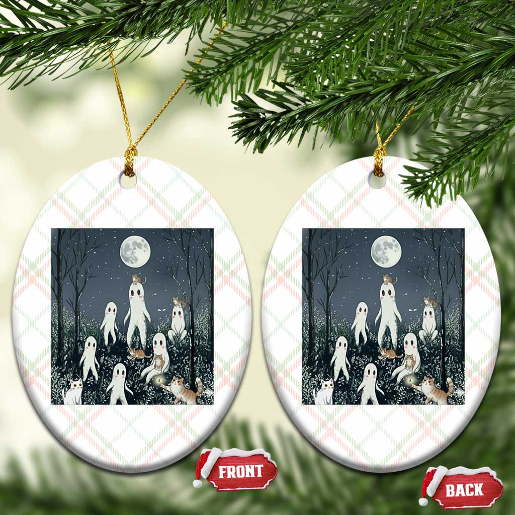 Fresno Nightkittens Nightcrawler Ceramic Ornament Funny Horror Cat Cryptid Lover Gift TS12 Print Your Wear