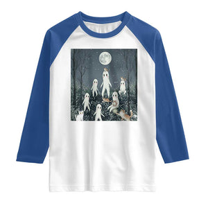 Fresno Nightkittens Nightcrawler Raglan Shirt Funny Horror Cat Cryptid Lover Gift TS12 White Royal Print Your Wear