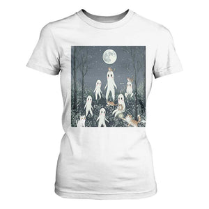 Fresno Nightkittens Nightcrawler T Shirt For Women Funny Horror Cat Cryptid Lover Gift TS12 White Print Your Wear